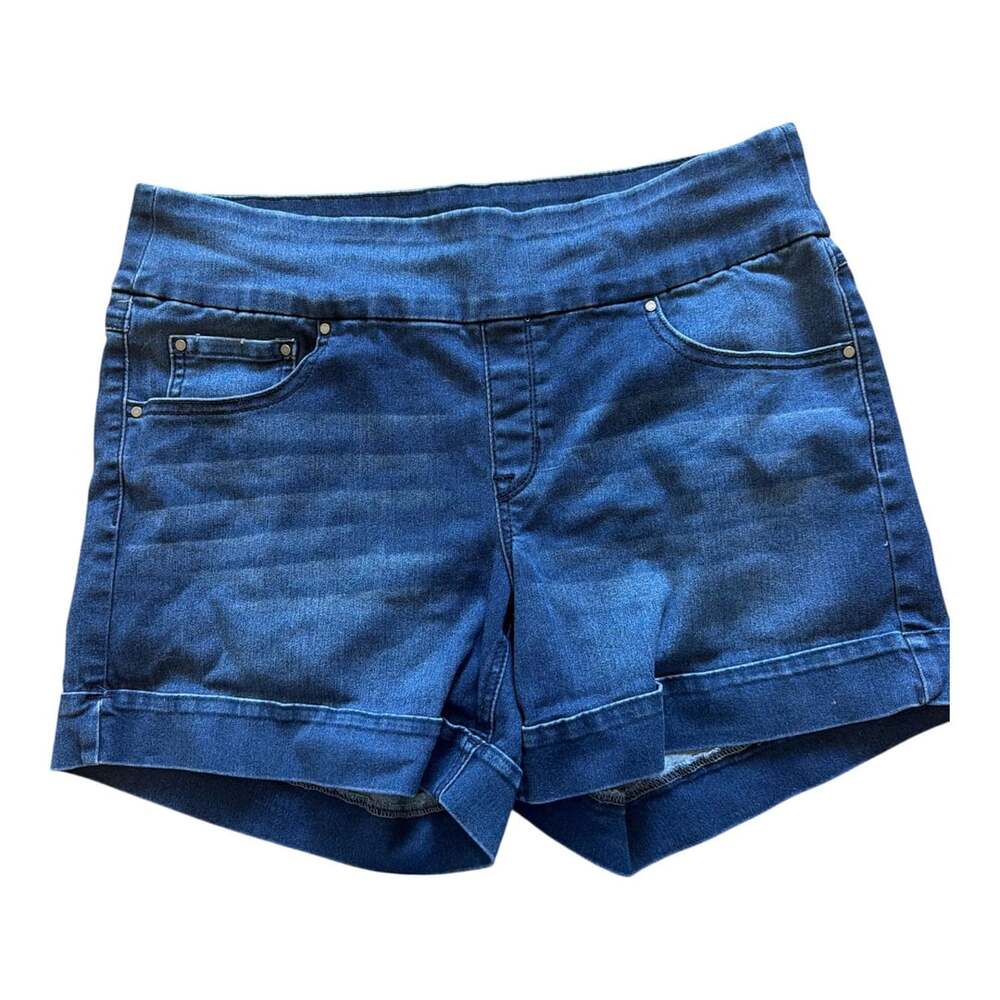 Sound Style Alana Walk Short Sleek Waist Pull On Denim Shorts